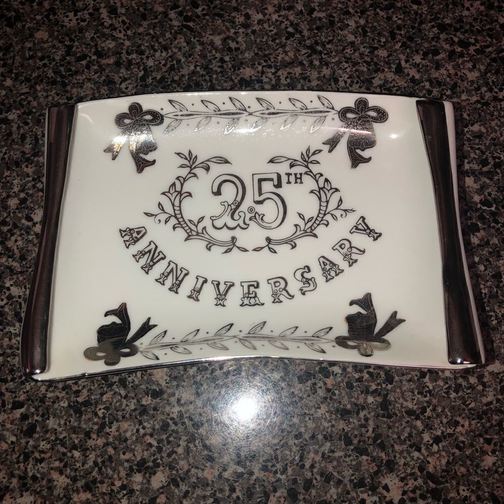 25th Anniversary dish 